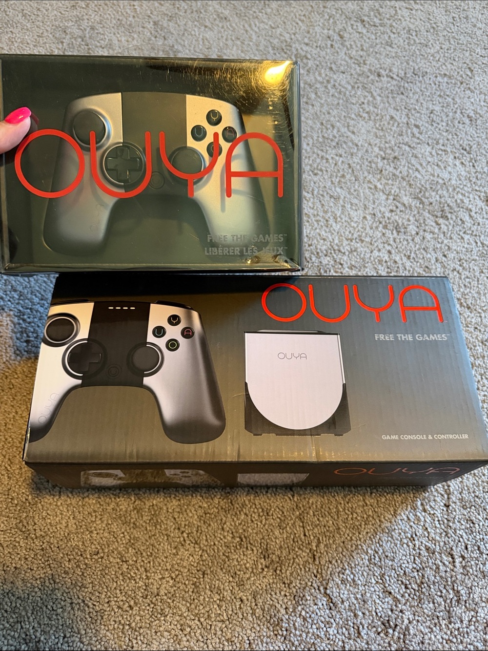 OUYA Gaming Console with 2 Controllers